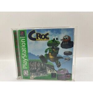 Croc: Legend Of The Gobbos PS1 (Sony PlayStation, 1997) Complete W/ Manual